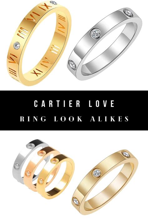 cartier love ring look alike.